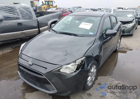 2017 Toyota Yaris Ia из США, поврежденный, VIN 3MYDLBYV0HY155705